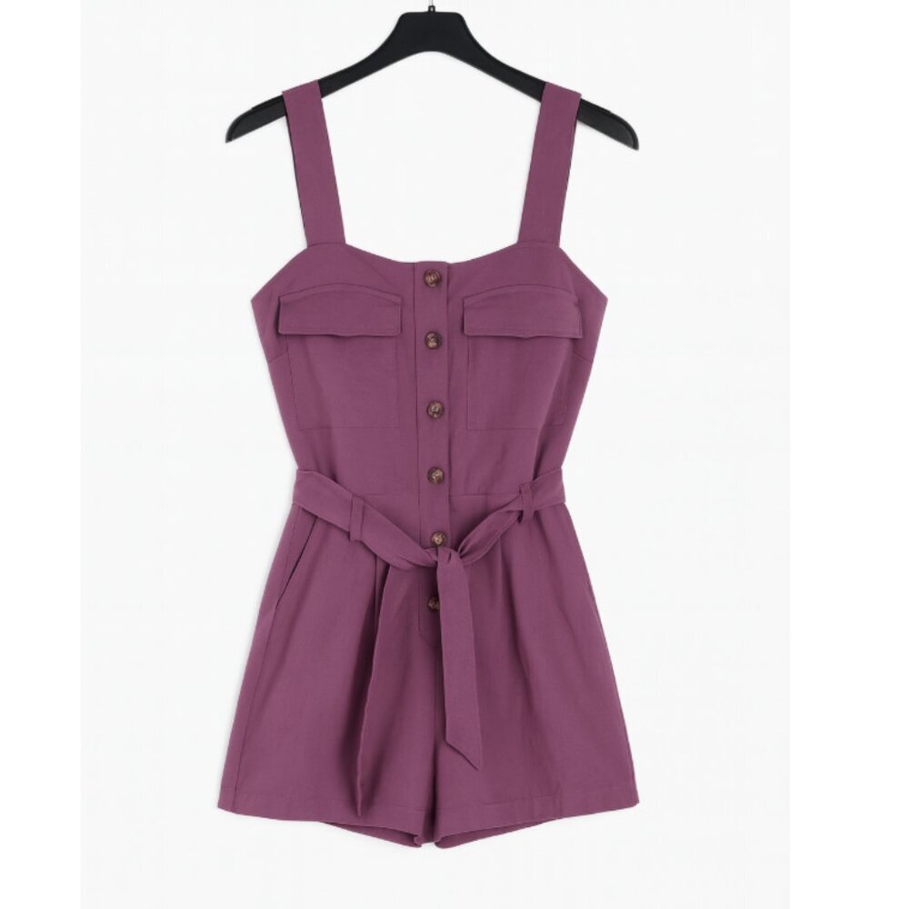 LaLavon Squareneck Playsuit Size Small EUC